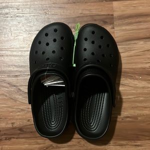 Black crocs